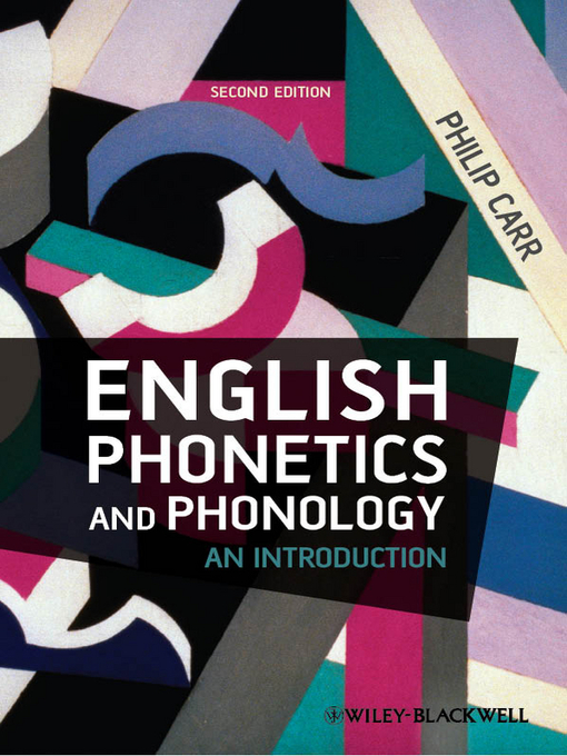 Title details for English Phonetics and Phonology by Philip Carr - Available